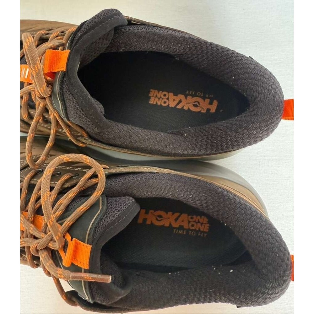 Hoka One One Kaha Low GTX “Otter Persimmon” – Men’s Size 12D Hiking Shoes - Picture 6 of 9
